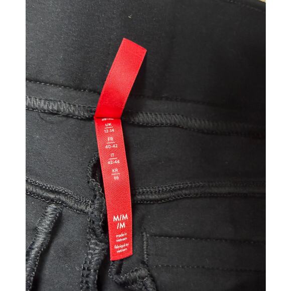 Spanx Smooth PerfectFit Ponte Flare Pant - Classic Black Medium - Picture 6 of 7